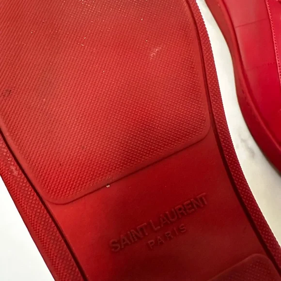 Saint Laurent
Andy leather low trainers - Picture 6 of 7